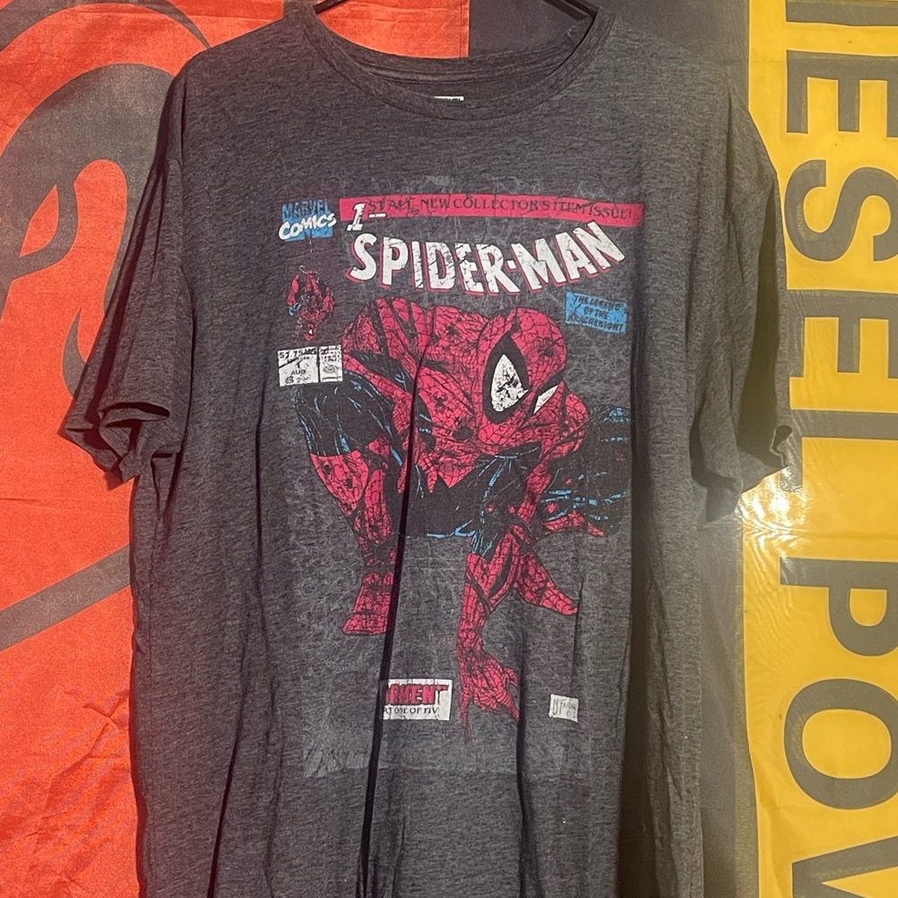 Marvel Spider-Man Graphic T-Shirt - Gray